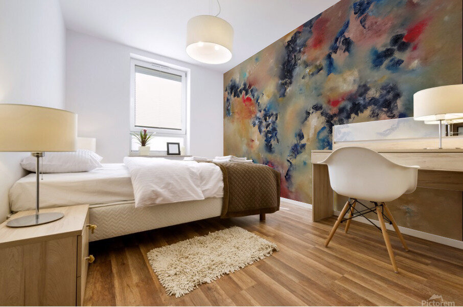 Abstract Paintings: Simplicity of Beauty Mural print