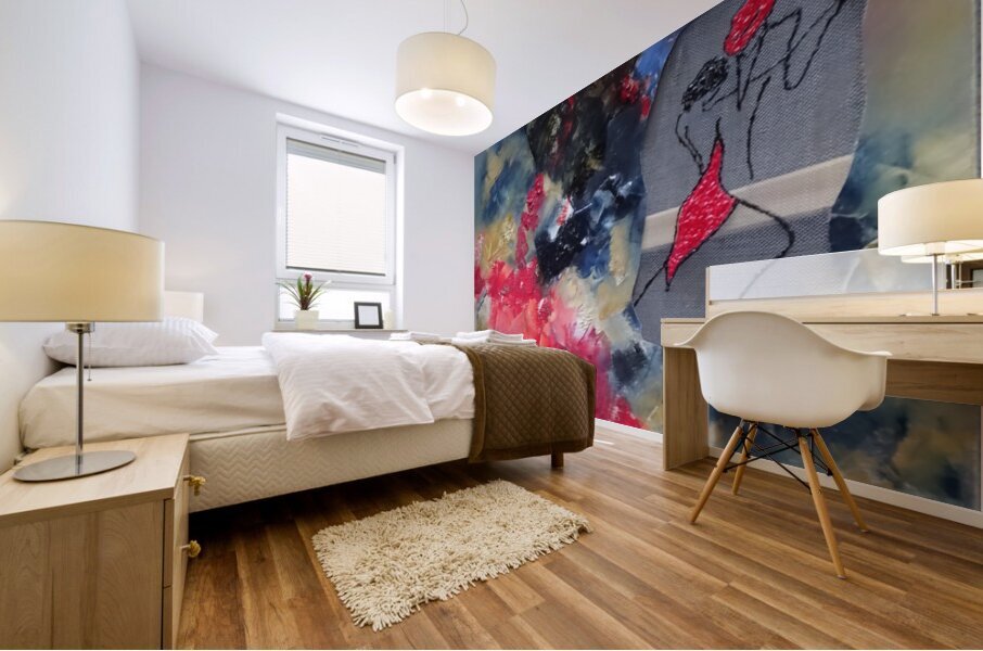 Abstract Paintings: Tango I Mural print