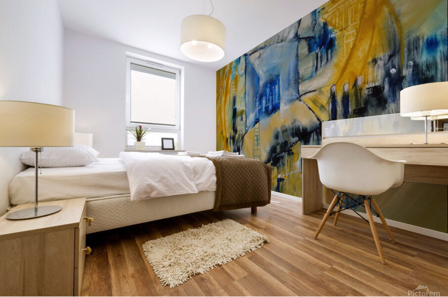 Abstract Paintings: You found it Mural print