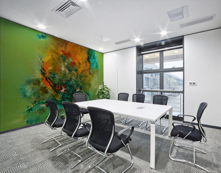 Abstract Paintings: Breath of Life Wall Printing