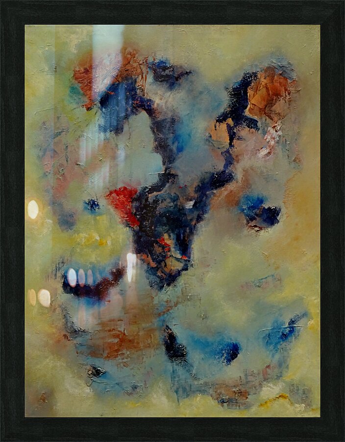 Abstract Paintings: Synchronicity Picture Frame print