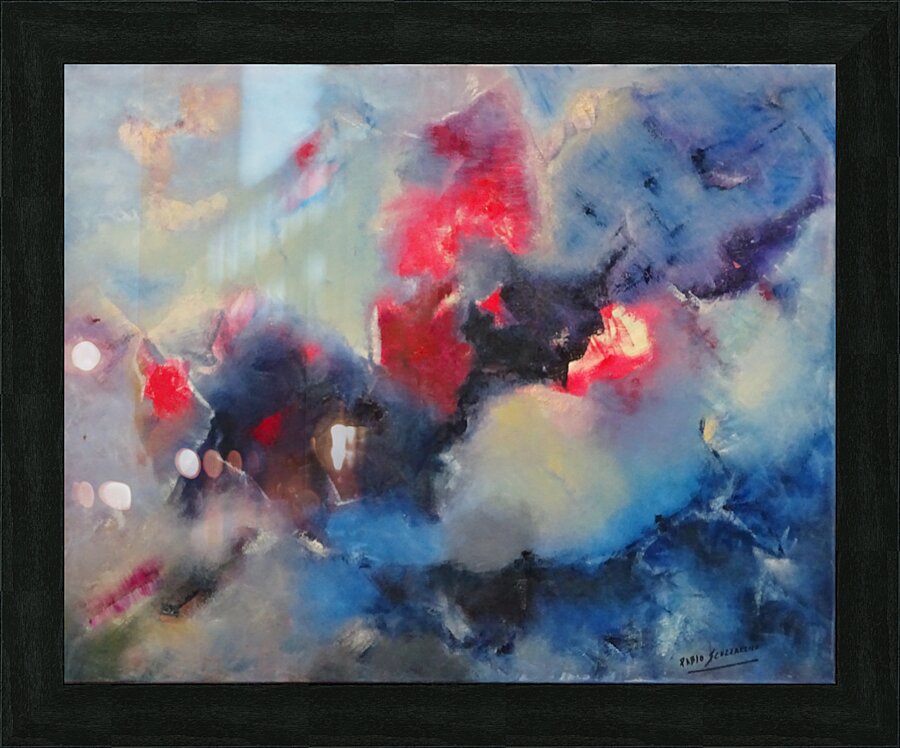 Abstract Paintings: Between Heaven and Earth Picture Frame print