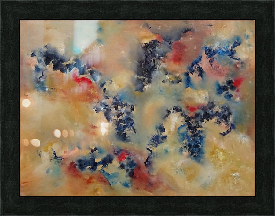 Abstract Paintings: Simplicity of Beauty Picture Frame print