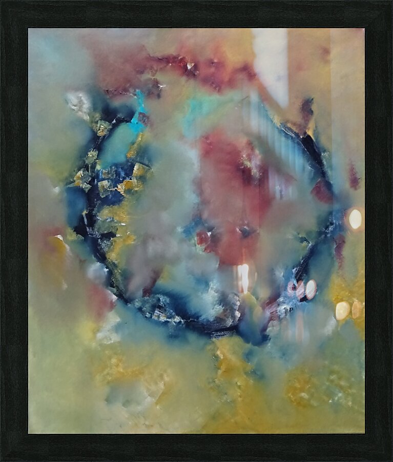 Abstract Paintings: The Lord of The Rings Picture Frame print