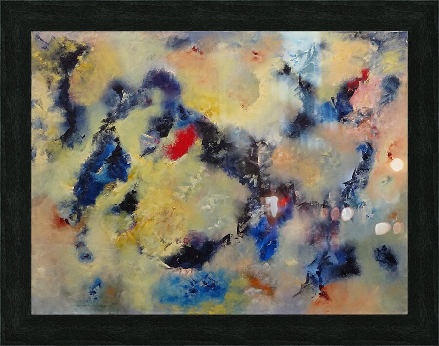 Abstract Paintings: In Some Place Picture Frame print