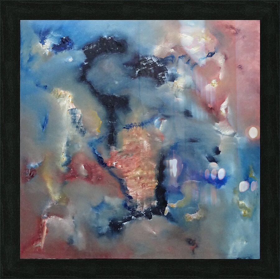 Abstract Paintings: Orphan Picture Frame print