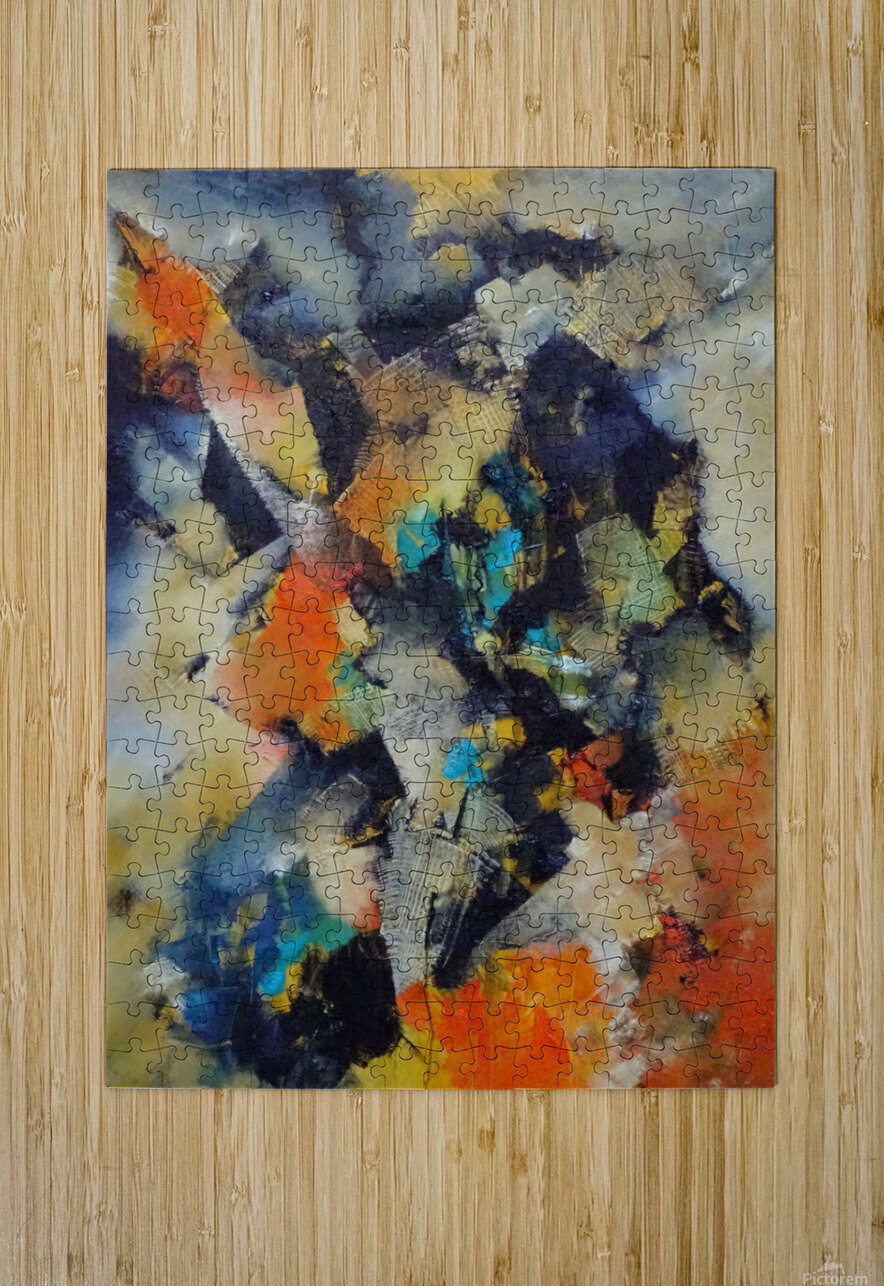 Abstract Paintings: Between Two Places Pablo Scuzzarello Puzzle printing