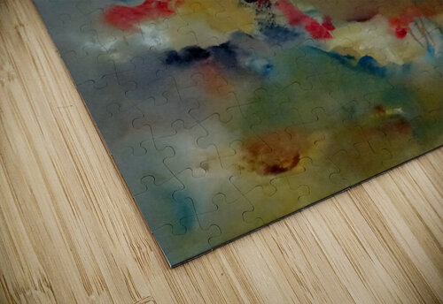 Abstract Paintings: Glowing In The Dark Pablo Scuzzarello puzzle