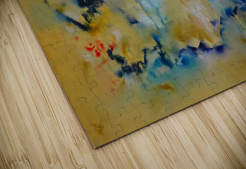 Abstract Paintings: Tiempo de Interrupcion Pablo Scuzzarello puzzle