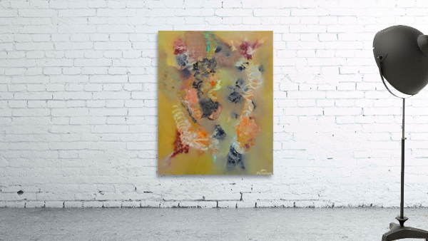 Abstract Paintings: Without You I am Full of Emptiness Wall Preview