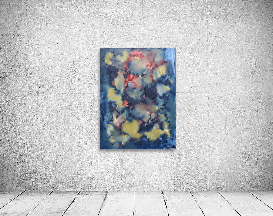 Abstract Paintings: Shattered Memories Wall Preview