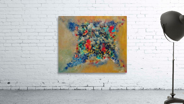 Abstract Paintings: Ricochet Wall Preview