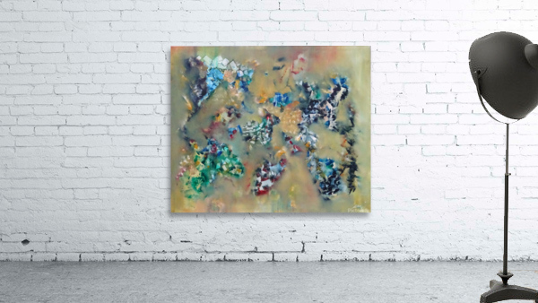 Abstract Paintings: Infinitamente Proximo I Wall Preview