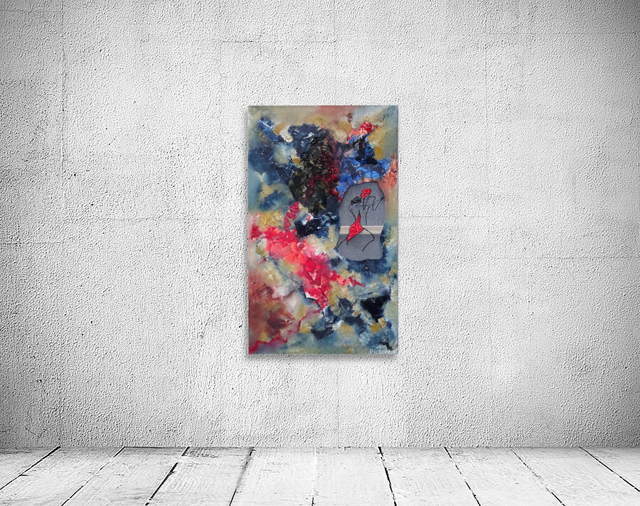 Abstract Paintings: Tango I Wall Preview