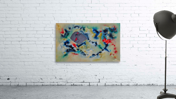 Abstract Paintings: Tango III Wall Preview