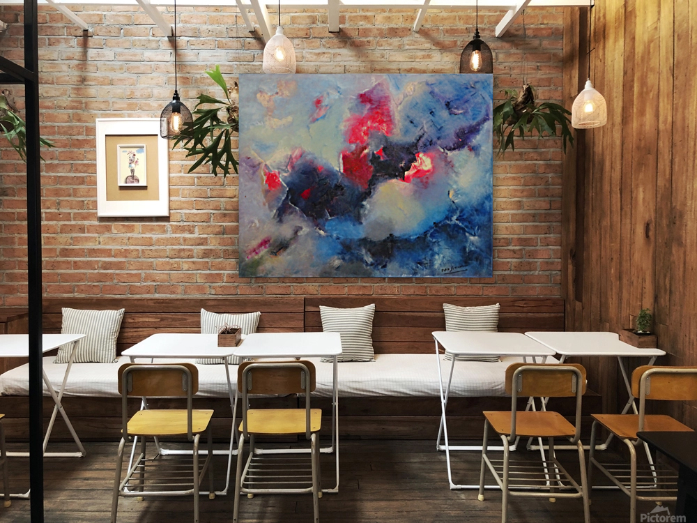 Abstract Paintings: Between Heaven and Earth Reproduction