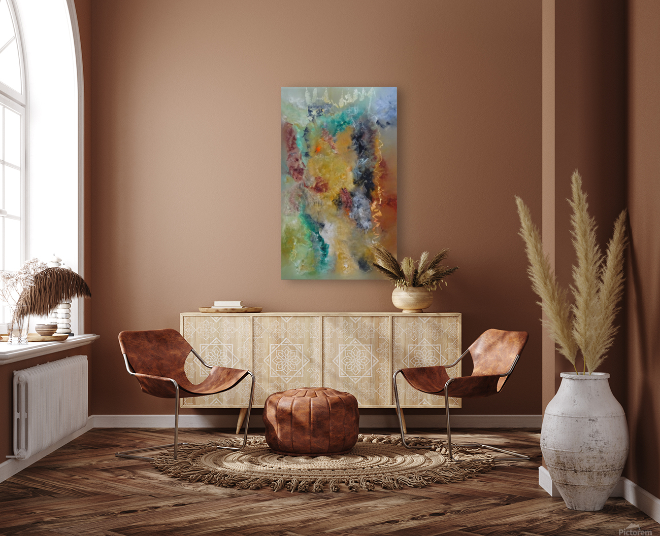 Abstract Paintings: Hide  Seek Reproduction