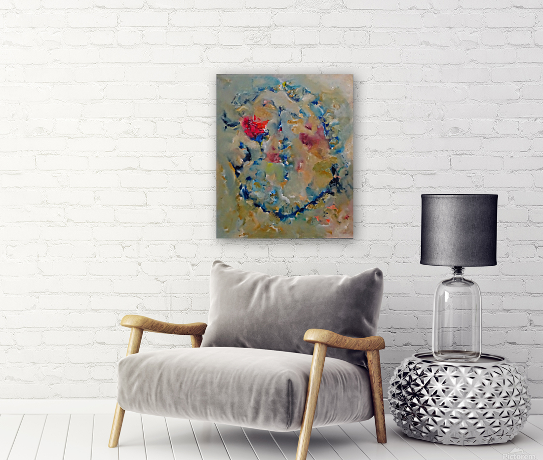 Abstract Paintings: The Distance Between The Time Reproduction