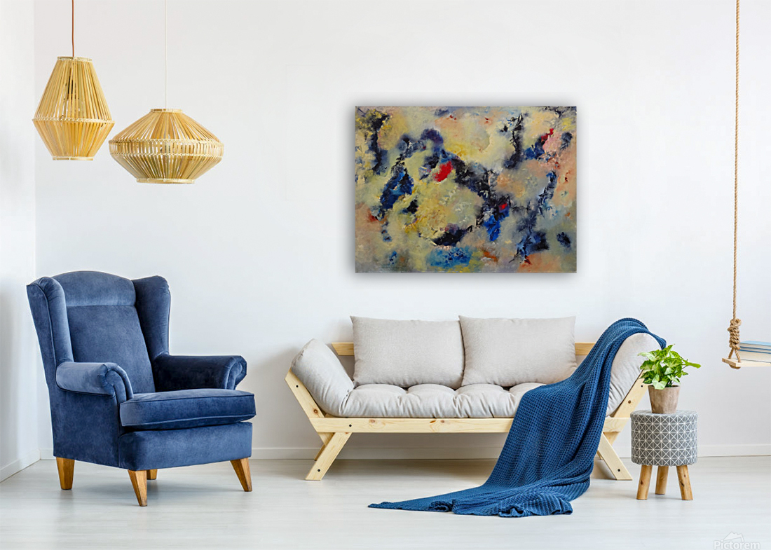 Abstract Paintings: In Some Place Reproduction