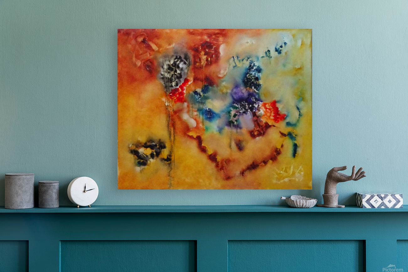 Abstract Paintings: Ruido Visual Reproduction