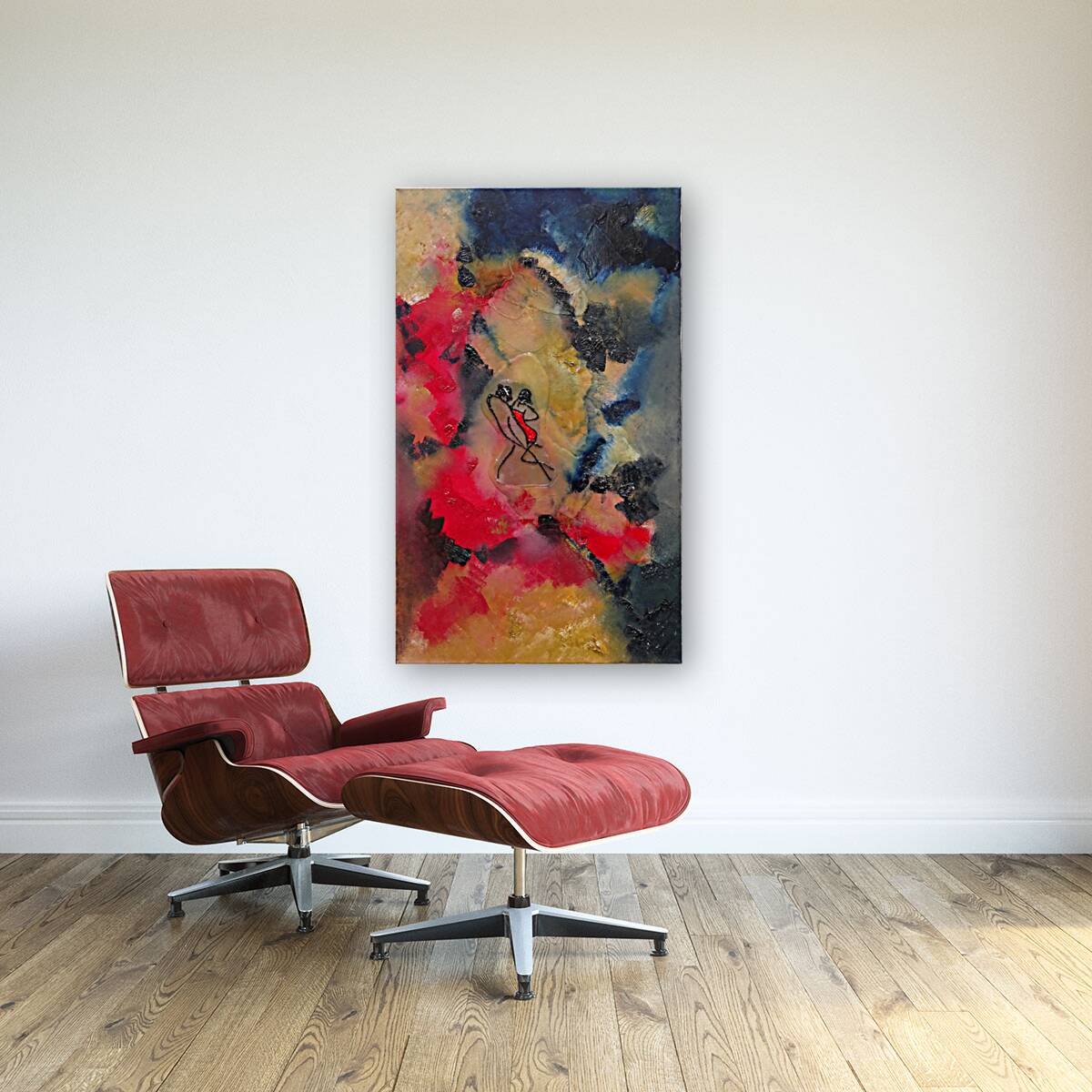 Abstract Paintings: Tango II Reproduction