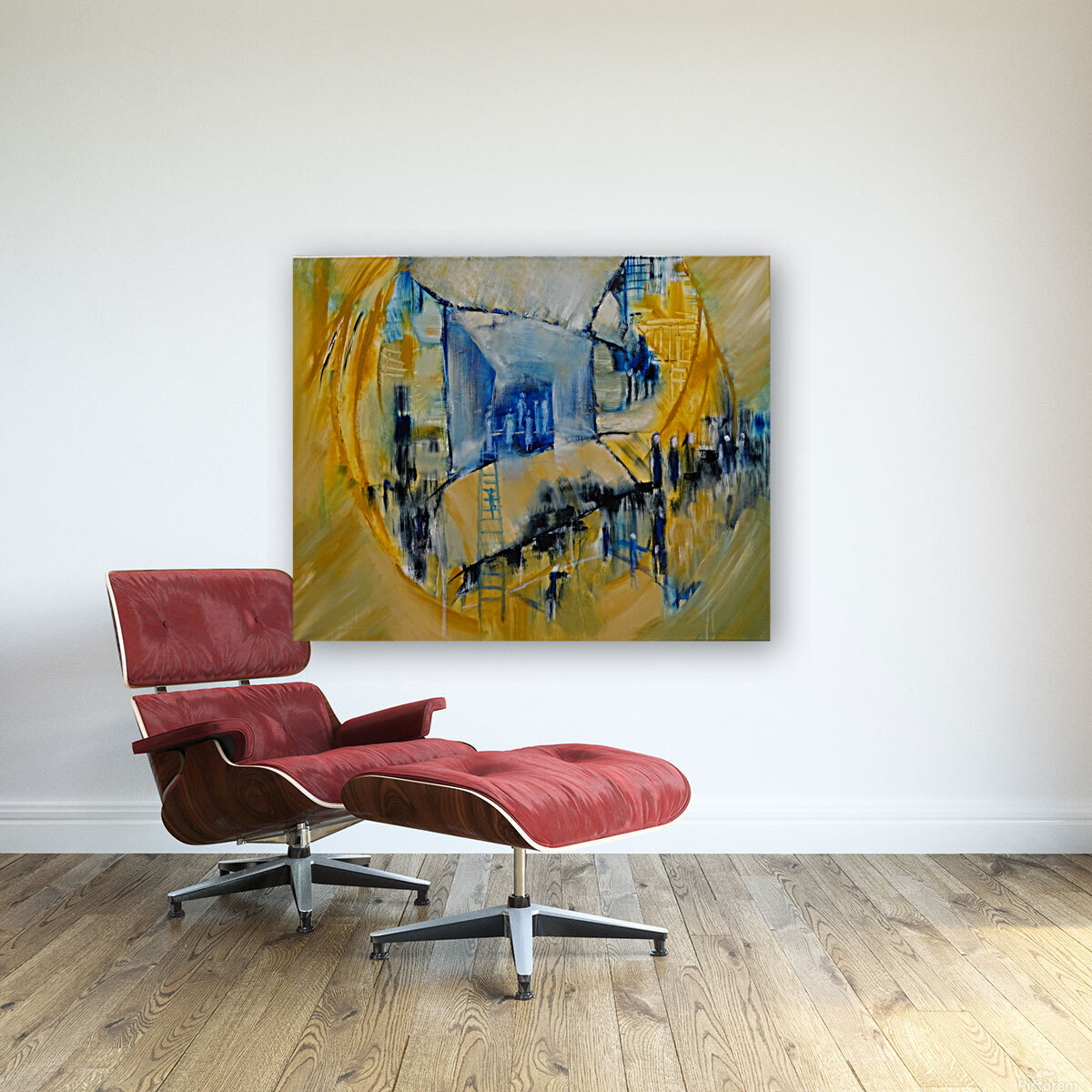 Abstract Paintings: You found it Reproduction