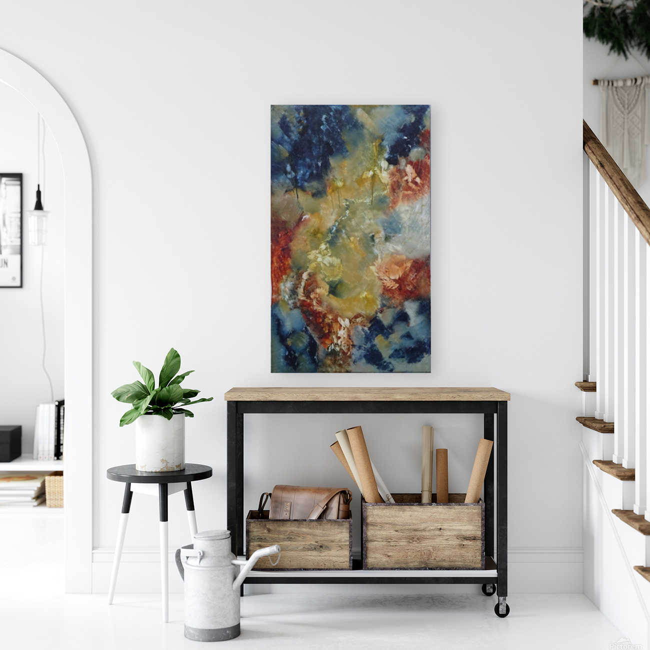 Abstract Paintings: Creative vortex Reproduction