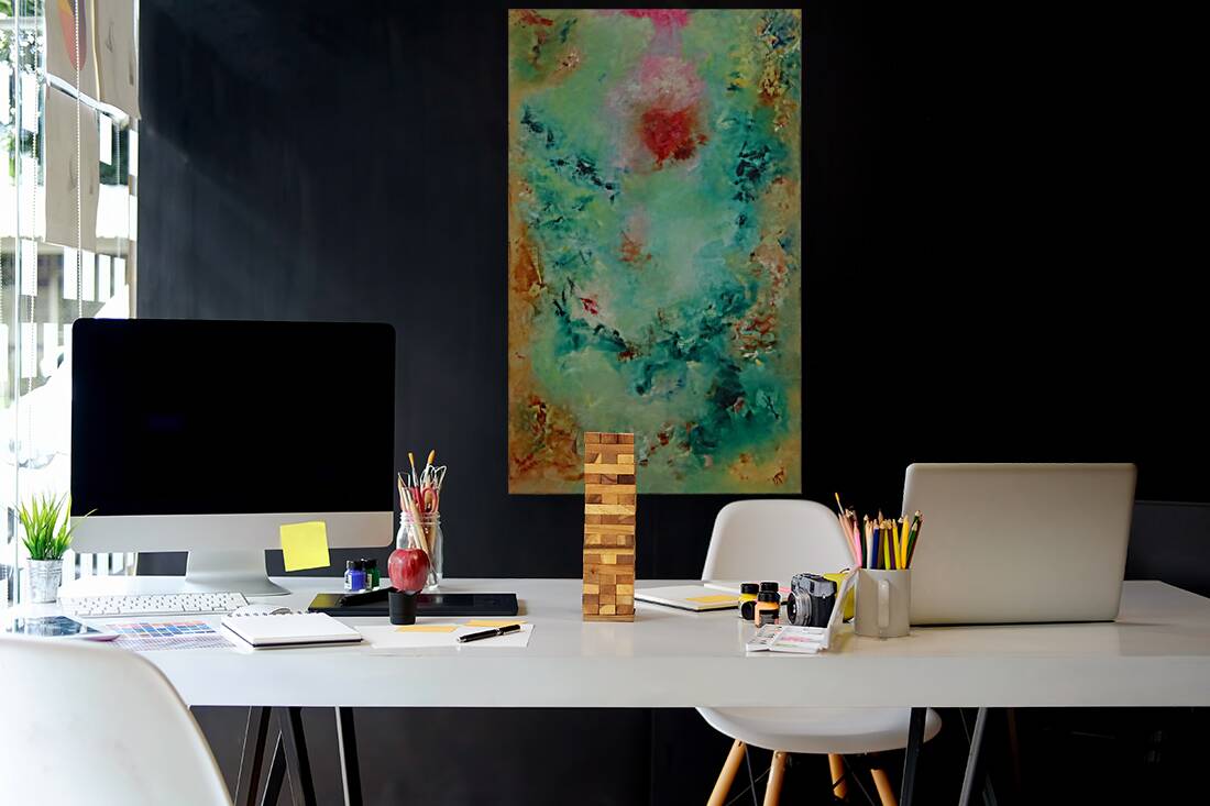 Abstract Paintings: Love Reproduction