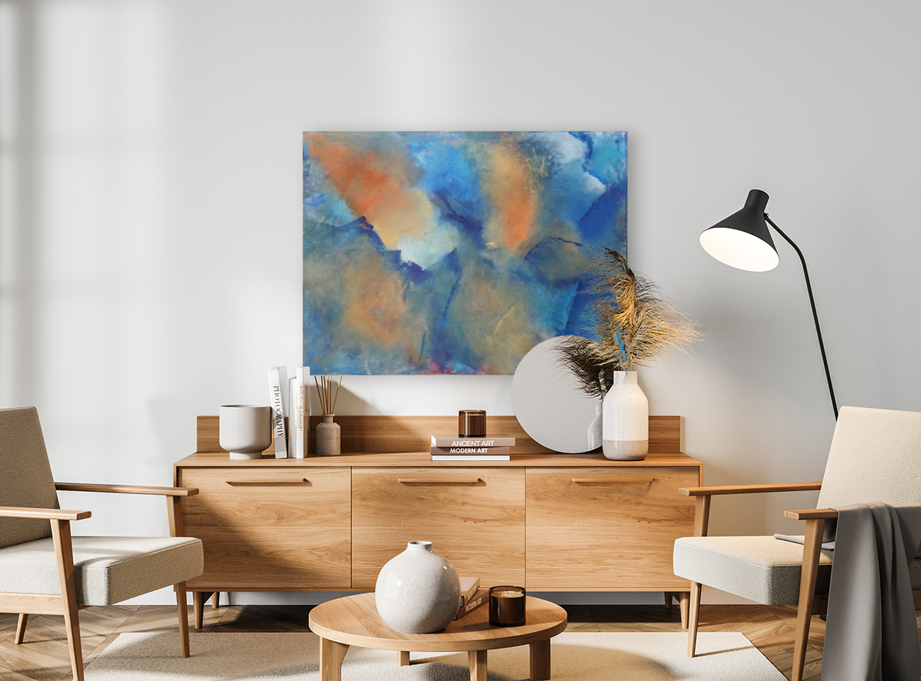 Abstract Paintings: Connected Reproduction