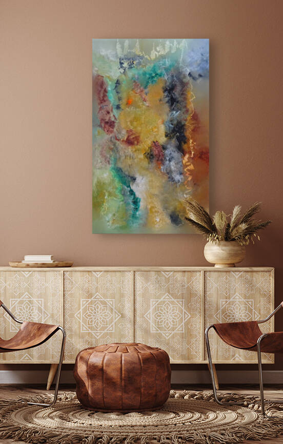 Abstract Paintings: Hide  Seek by Pablo Scuzzarello