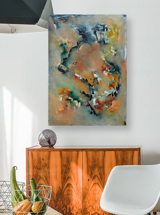 Abstract Paintings: The Loneliness Of The Mirrors That Nobody Hol by Pablo Scuzzarello