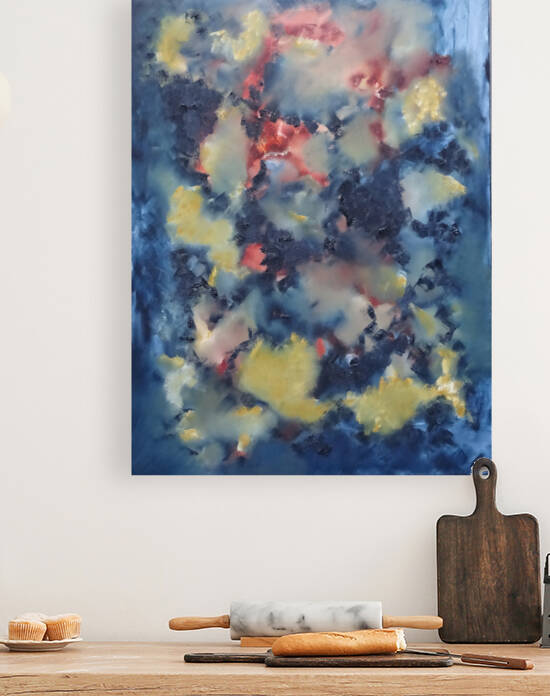 Abstract Paintings: Shattered Memories by Pablo Scuzzarello