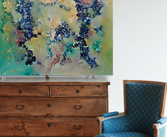 Abstract Paintings: Infinitamente Proximo II by Pablo Scuzzarello