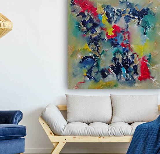 Abstract Paintings: Rainbow by Pablo Scuzzarello