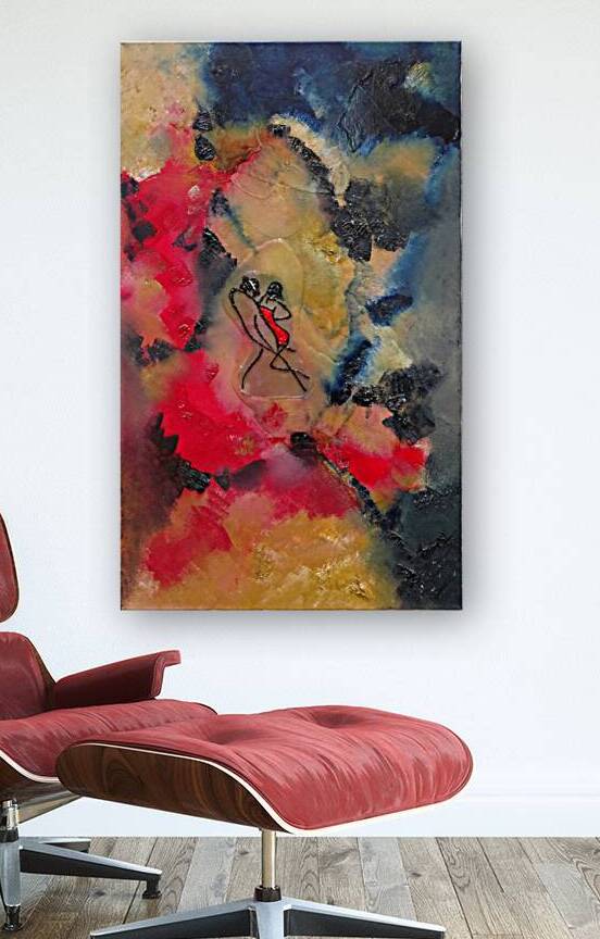 Abstract Paintings: Tango II by Pablo Scuzzarello