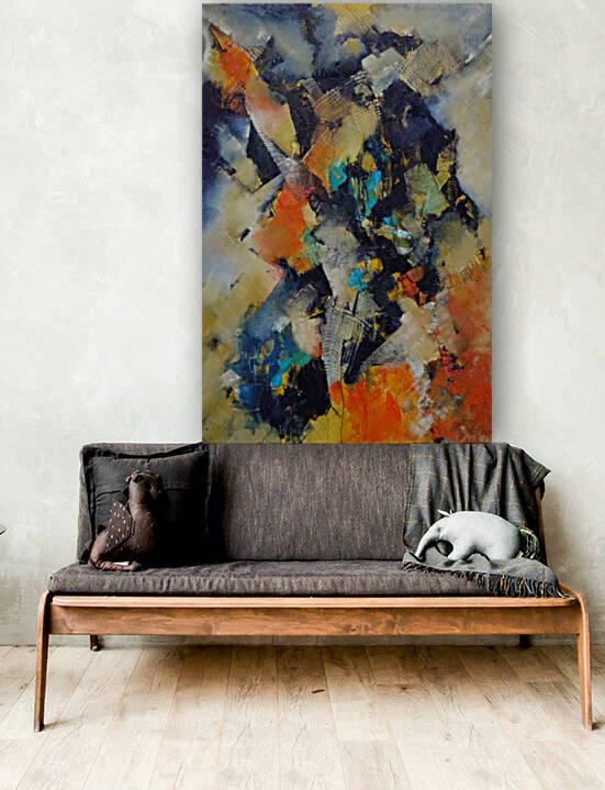 Abstract Paintings: Between Two Places by Pablo Scuzzarello