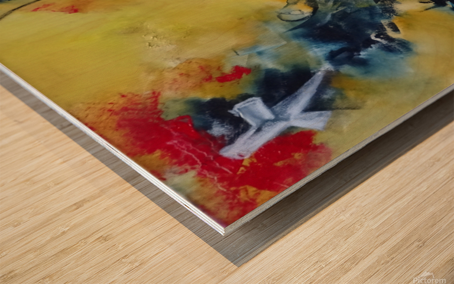 Abstract Paintings: Transformation Wood print